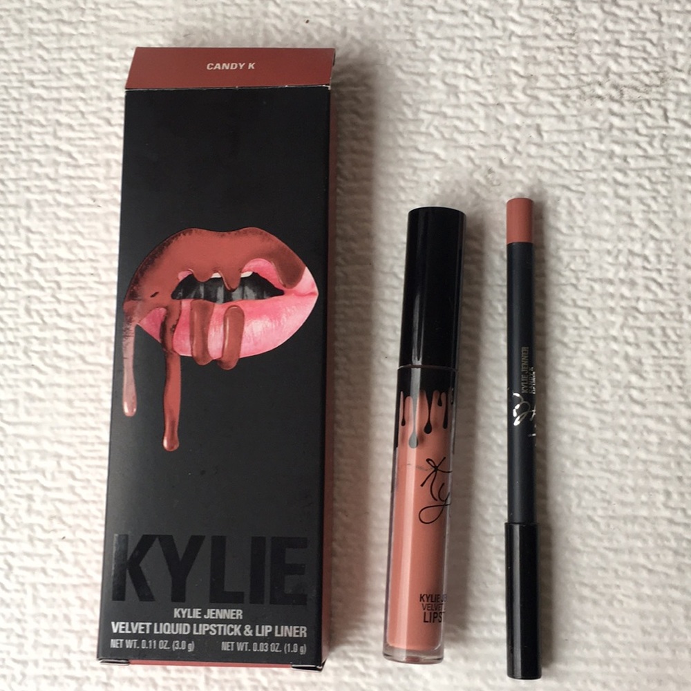 Kylie Jenner velvet liquid lipkit in color CANDY K
